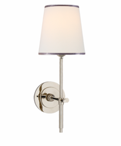 Bryant Sconce with Linen Shade