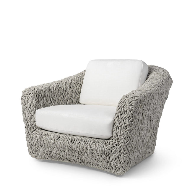 Carter Outdoor Swivel Lounge Chair Grey