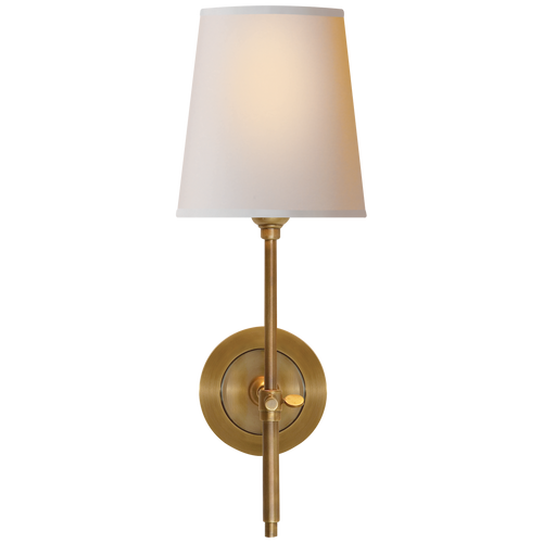 Bryant Sconce with Linen Shade