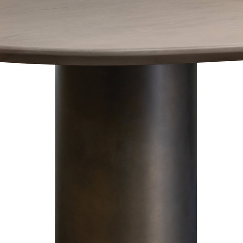 Adela Dining Table - Medium - Smoke | Bronze
