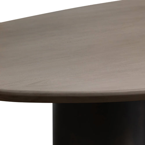Adela Dining Table - Medium - Smoke | Bronze