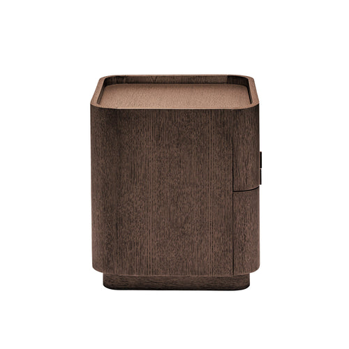 Maverick Bedside - Tobacco | Brass