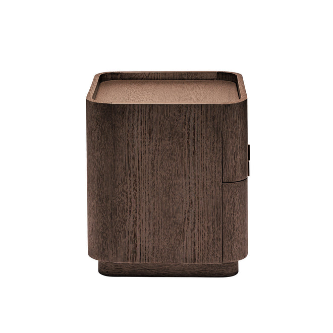 Maverick Bedside - Tobacco | Brass
