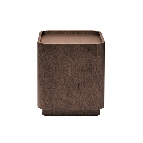 Maverick Bedside - Tobacco | Brass