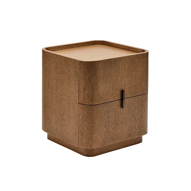 Maverick Bedside - Walnut | Pewter