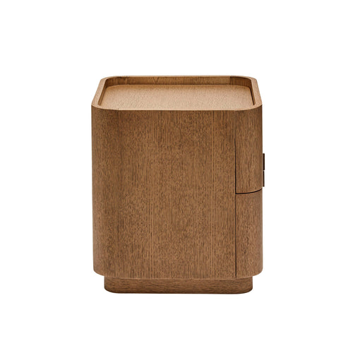 Maverick Bedside - Natural | Brass