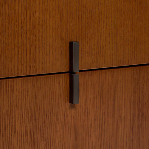 Maverick Bedside - Walnut | Pewter