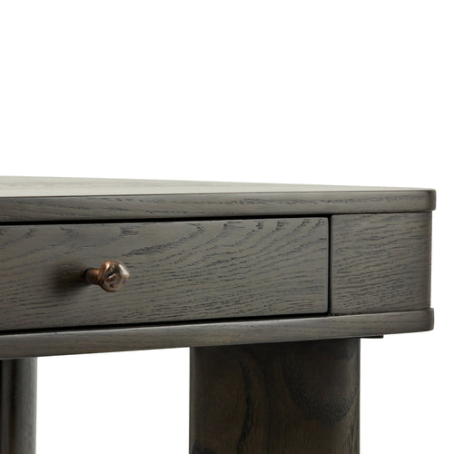 Parker Desk - Tobacco | Brass