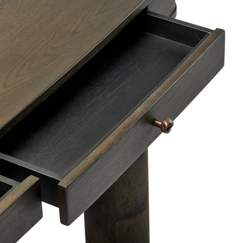 Parker Desk - Tobacco | Brass