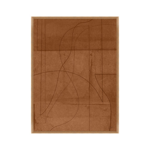 Movement in Terracotta I Art