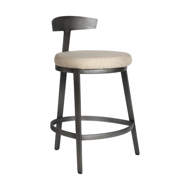 Frankie Counter Stool - Gunmetal