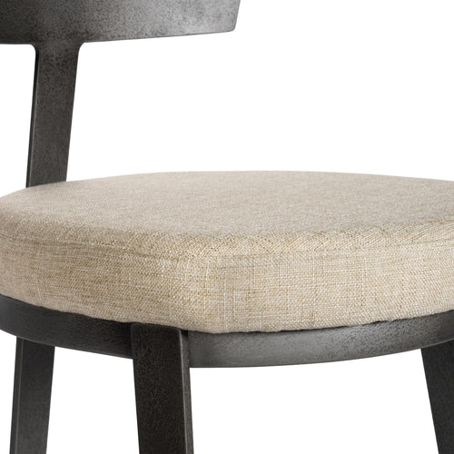 Frankie Counter Stool - Gunmetal