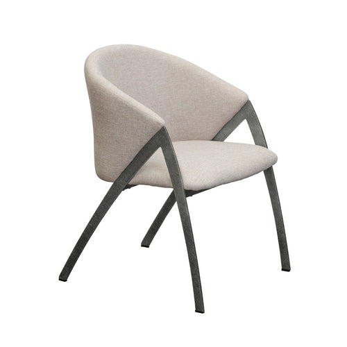 Maxwell Dining Chair - Gunmetal