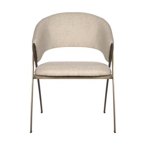 Mya Dining Chair - Brass
