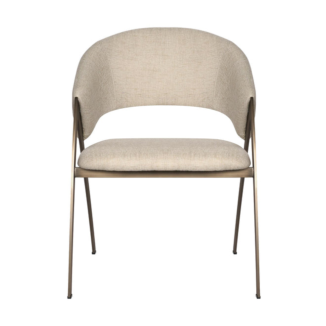 Mya Dining Chair - Brass