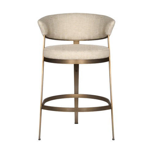 Harper Counter Stool - Brass