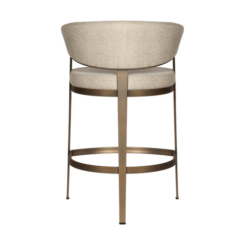 Harper Counter Stool - Brass
