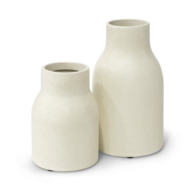 Nova Cylinder Urns, Lg, Set Of 2