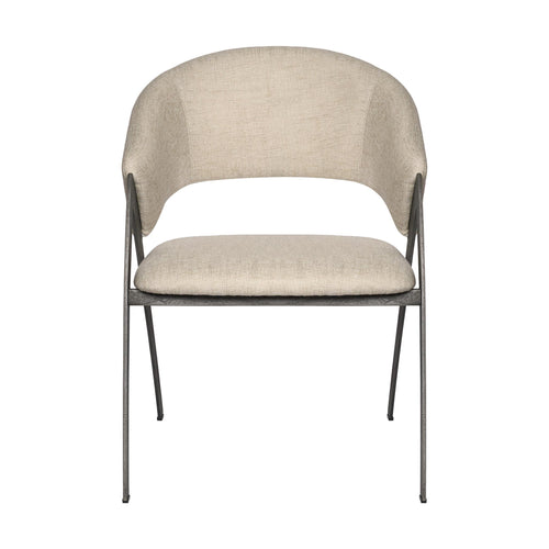 Mya Dining Chair - Gunmetal
