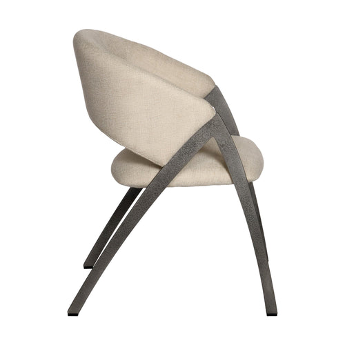Mya Dining Chair - Gunmetal