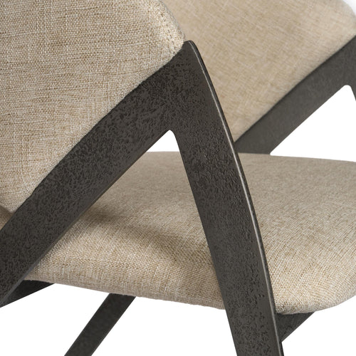 Mya Dining Chair - Gunmetal
