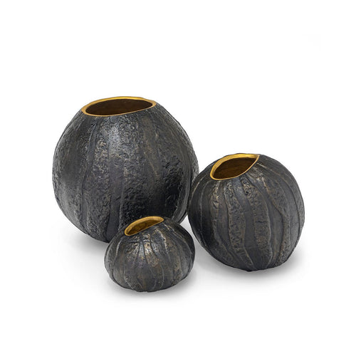 Batu Urns, Set Of 3