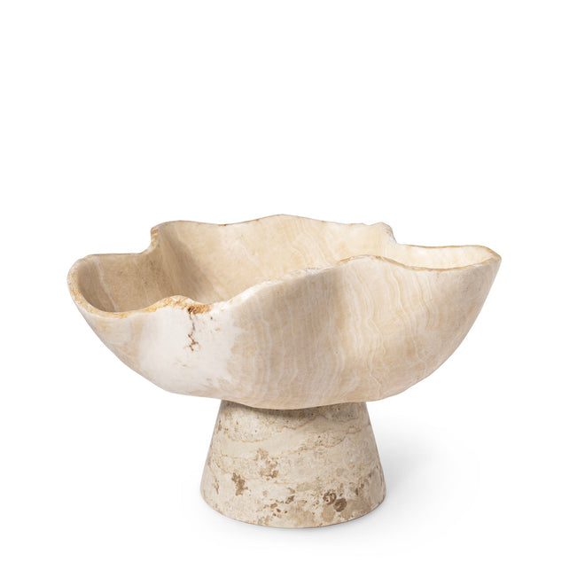 Odessa Onyx Pedastal Bowl