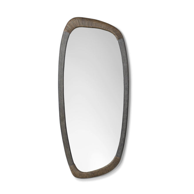 Aidan Floor Mirror Charcoal