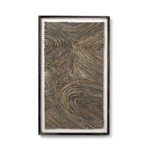 Harlowe Wall Decor Rectangular Dark