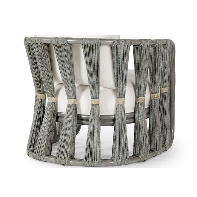 Strings Attached Lounge Chair, Grey