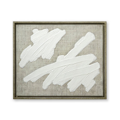 Plaster Brushstroke Ii Wall Decor