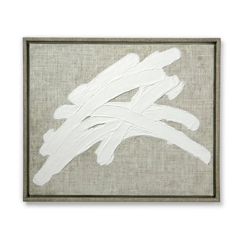 Plaster Brushstroke I Wall Decor