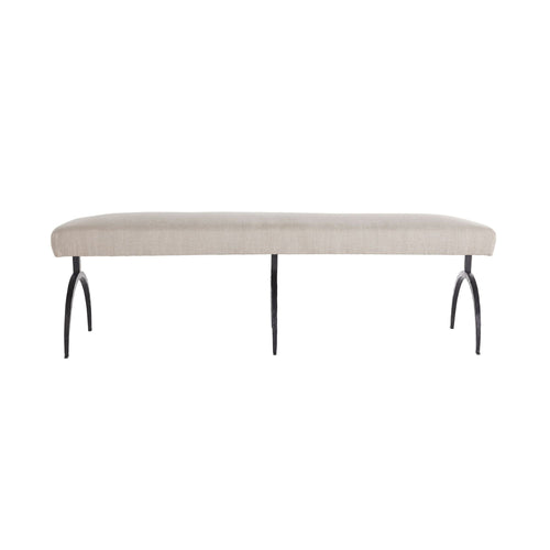 Bahati Bench - Natural Linen