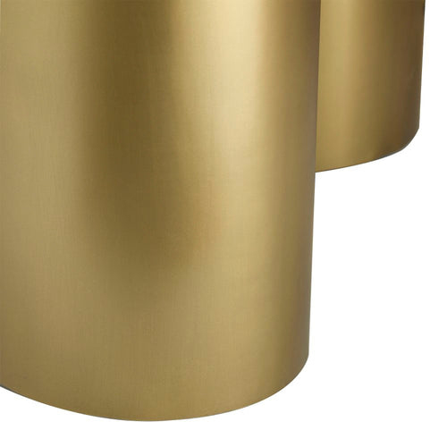 Meadow Cocktail Table - Antique Brass