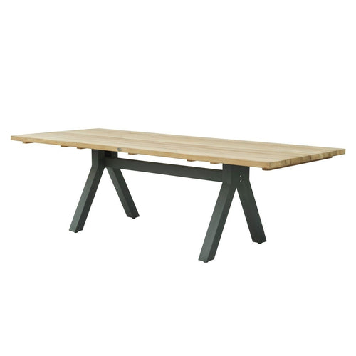 Alaska Rectangular Dining Table Large - Carbon Matte