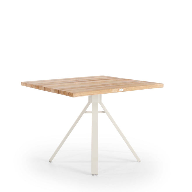 Alaska Square Dining Table - White Matte