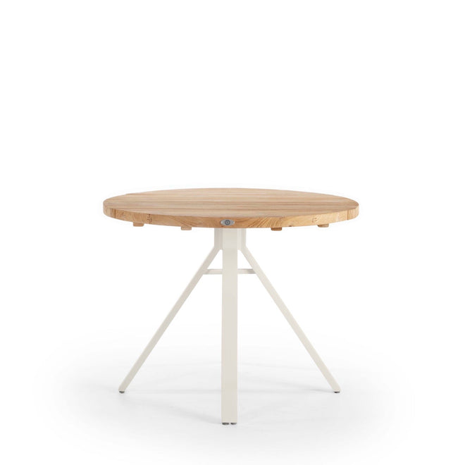 Alaska Round Dining Table - White Matte