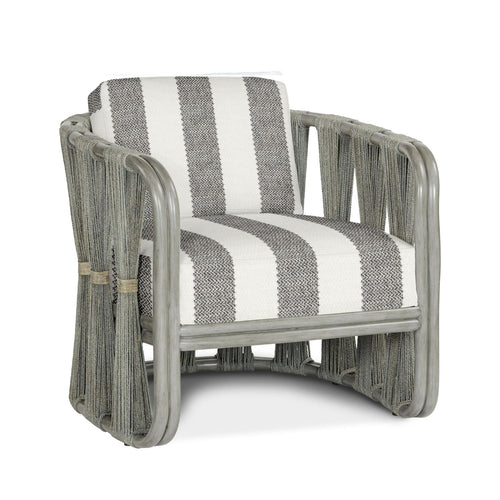 Strings Attached Lounge Chair, Grey