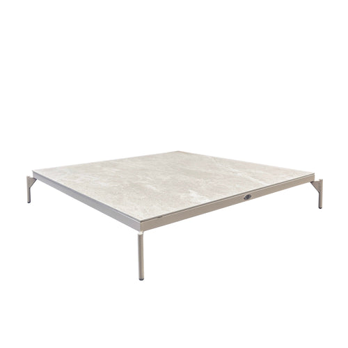 Boston Square Coffee Table - White Wash