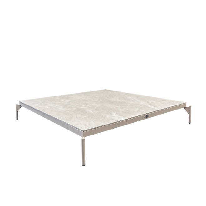 Boston Square Coffee Table - White Wash