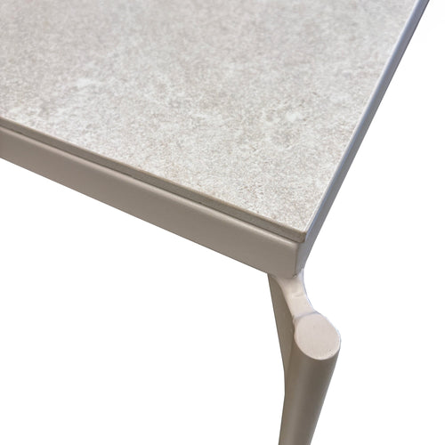 Boston Square Coffee Table - White Wash