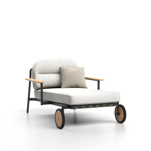 Lacus Lounger with Wheels
