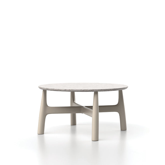Serra Round Side Table - Low