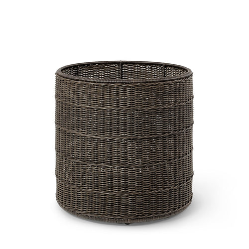 Dalton Outdoor Basket, Espresso