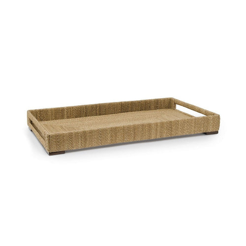 Woodside Rect Tray, Lg, Natural