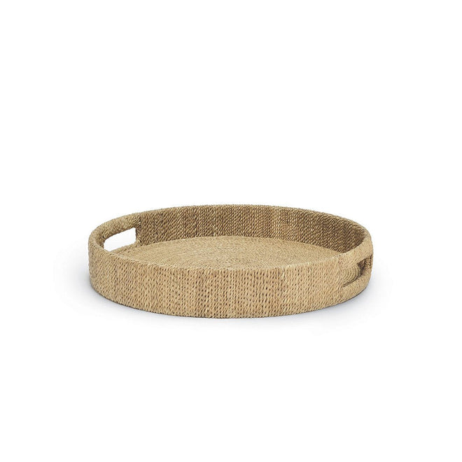 Monarch Round Tray, Sm, Natural