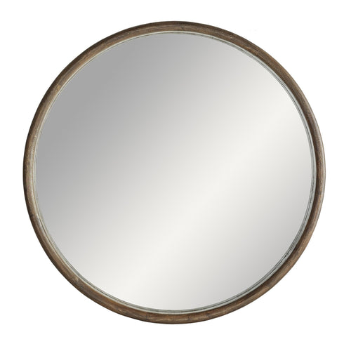 Lesley Large Mirror - Light Walnut