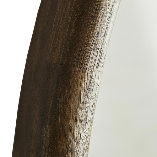 Lesley Large Mirror - Light Walnut