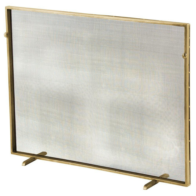 Gita Screen - Antique Brass