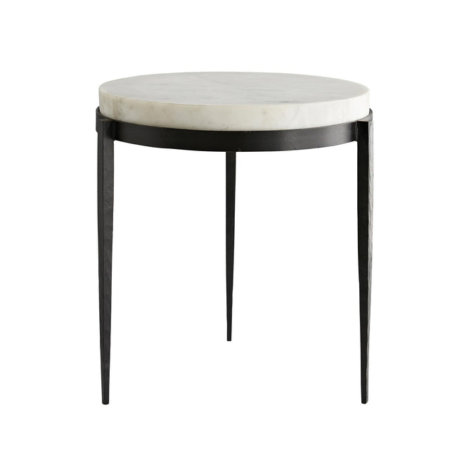 Kelsie Side Table - White Marble